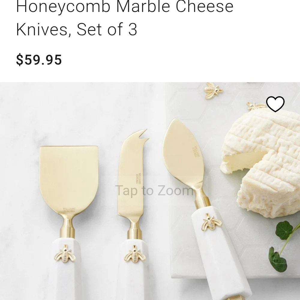 GORGEOUS Williams Sonoma Bee Serving Lot